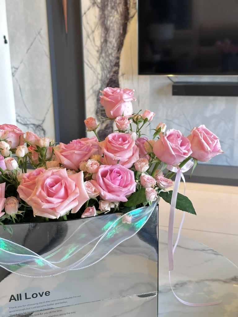 All Love｜法式玫瑰花園(粉)